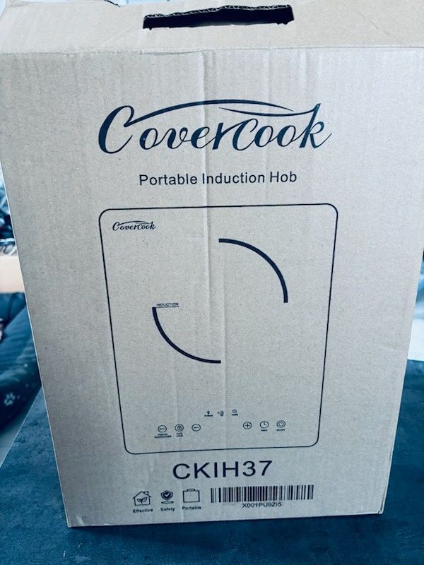 COVERCOOK przenośna płyta indukcyjna, pojedyncza