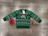 Sweterek świąteczny H&M 98 104