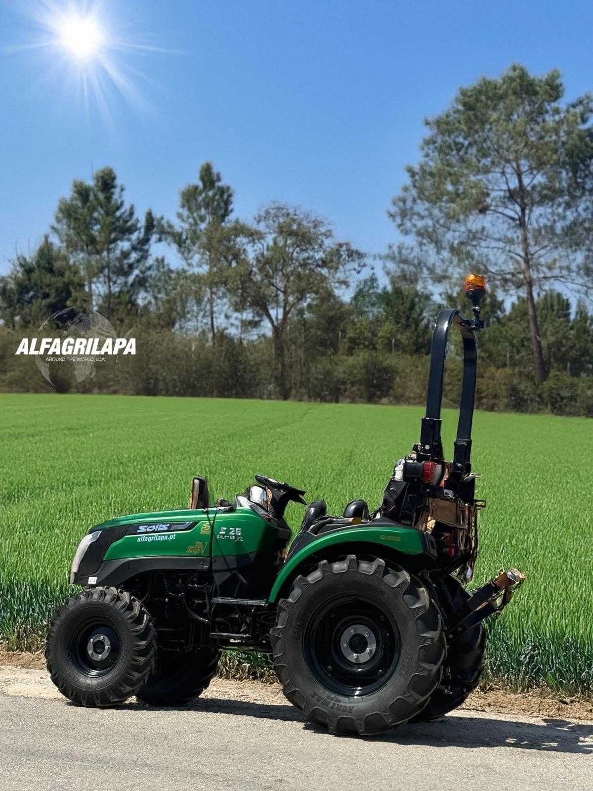 Trator Solis 26XL(Modelos Exclusivos ALFAGRILAPA)C/6 Alfaias Incluídas
