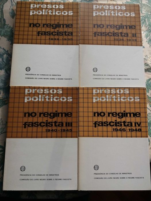 Coleção Presos políticos no regime fascista - Vol. I - IV