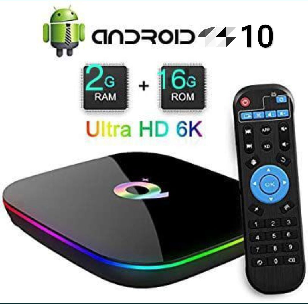 Box Android 10.0 QPlus 2GB+16GB 6K