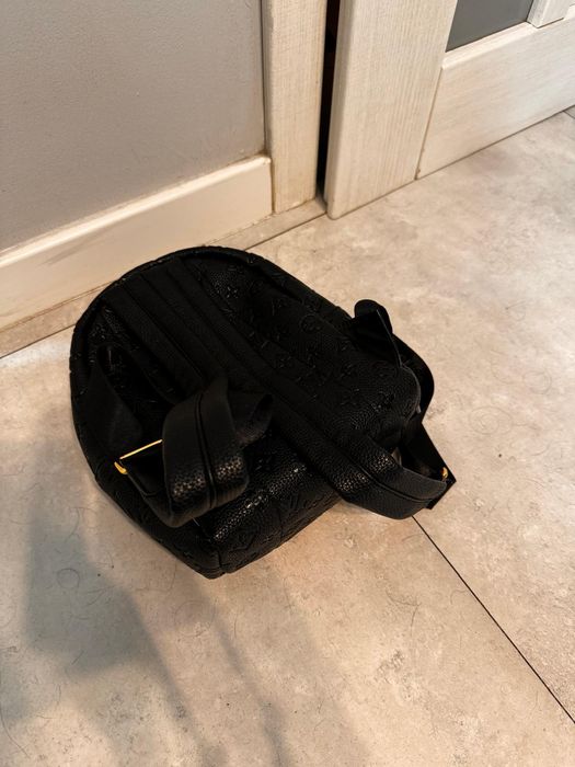 czarny plecak louis vuitton skóra nowy nie używamy
