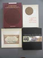 Livros Papel Moeda, Escudo, Notas, Moedas, Banco de Portugal