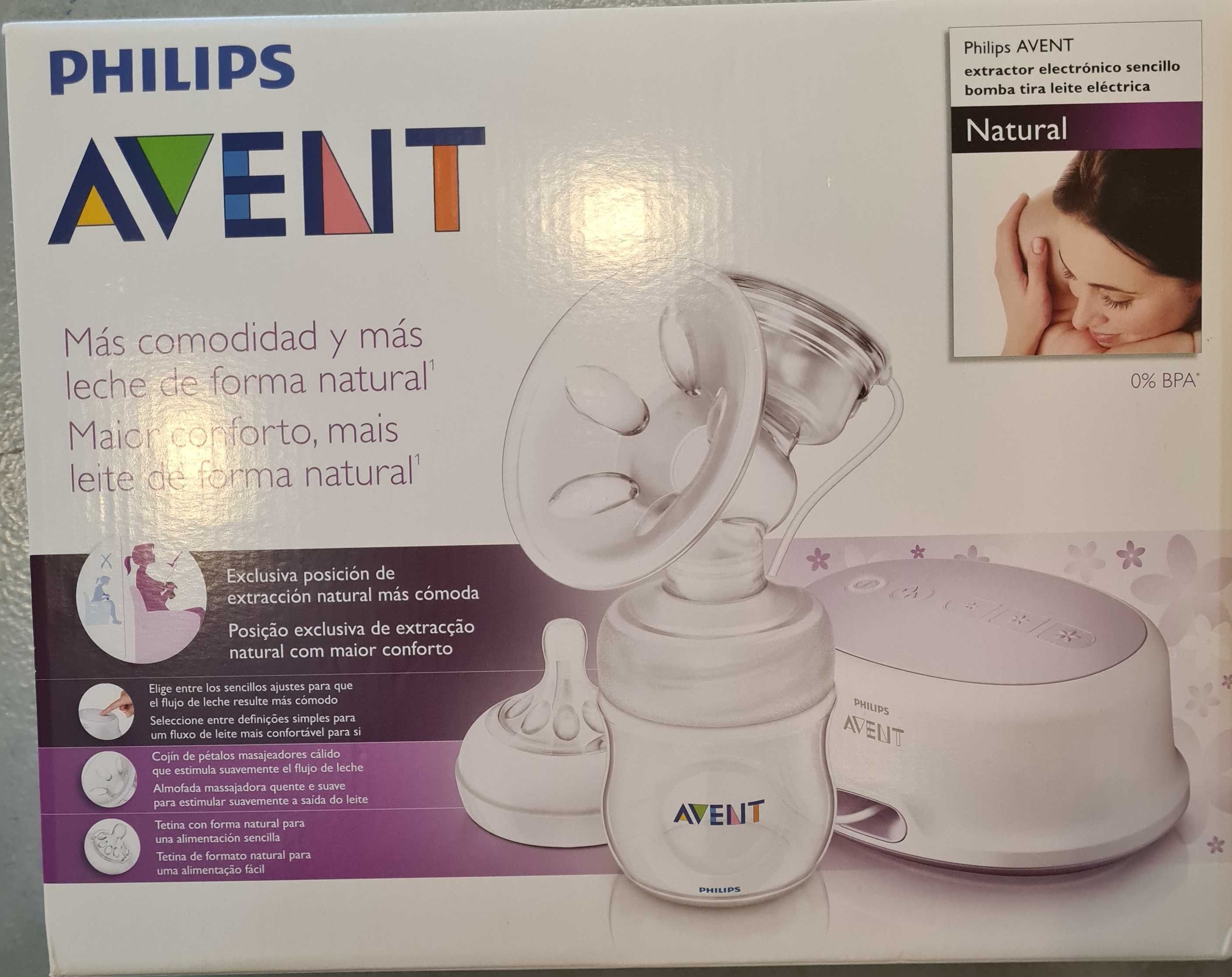 Bomba tira leite eléctrica individual conforto - Philips Avent