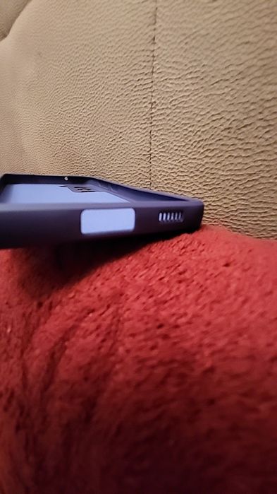 Etui elastyczne silikonowe fioletowe Samsung s21 FE