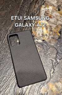 Skórzane ETUI do Samsung Galaxy A72 NOWE
