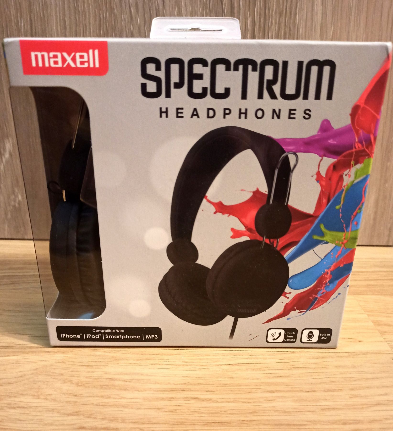 Słuchawki MAXWELL spectrum NOWE