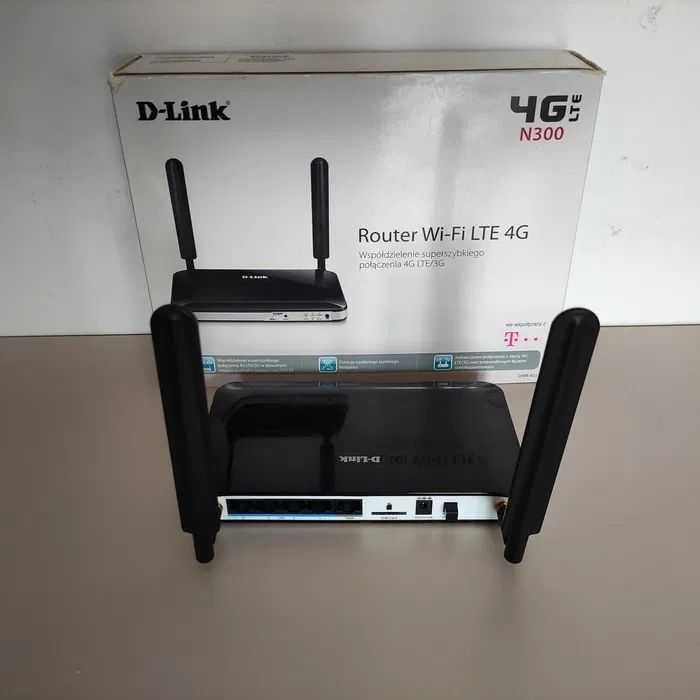 Router d-link Dwr-921 Sim LTE Wbudowany Modem 4G Openwrt