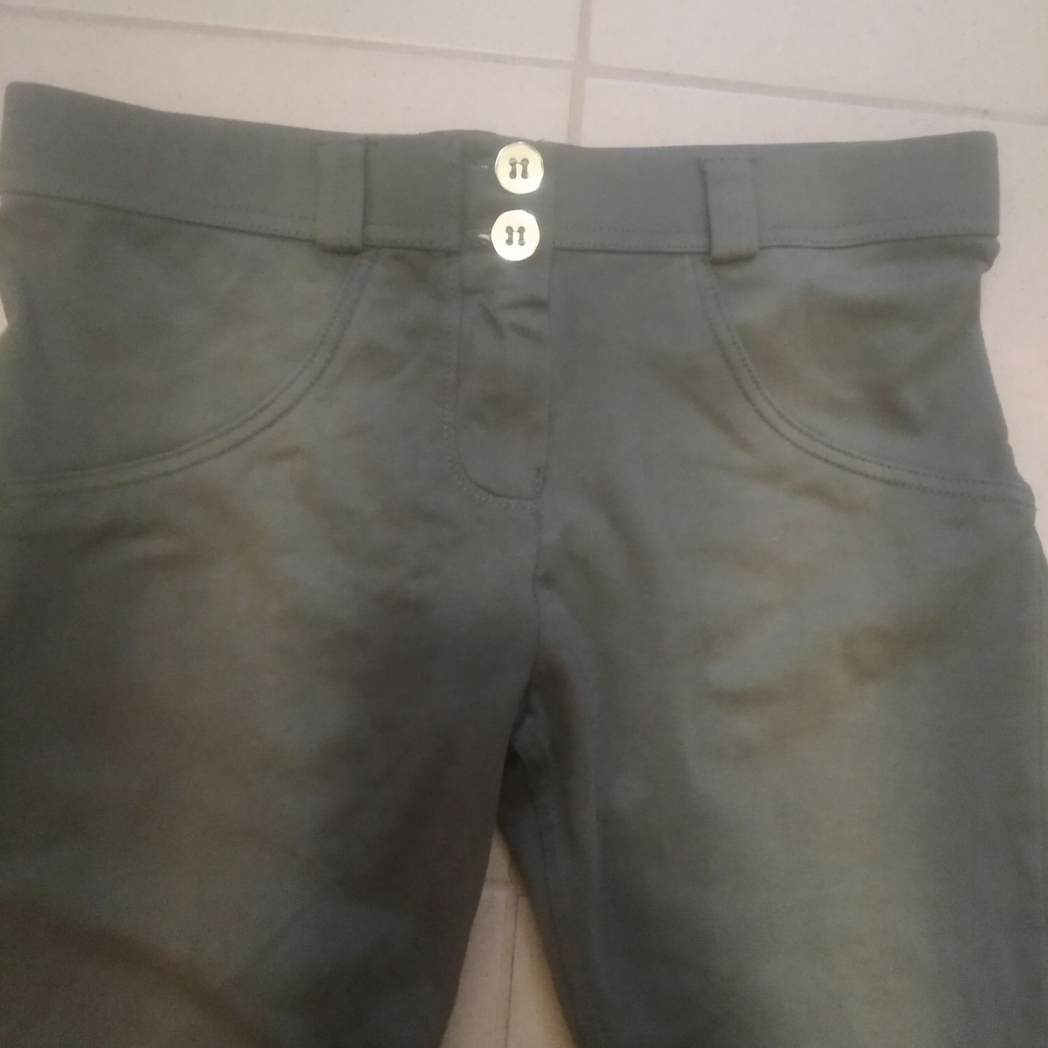 Legginsy Freddy rozmiar S khaki