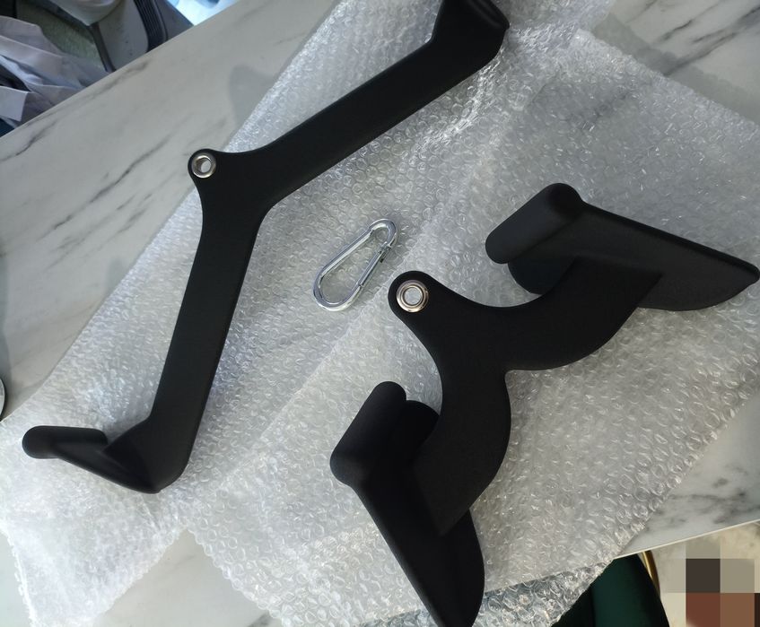 2 pegas para musculação para polia costas