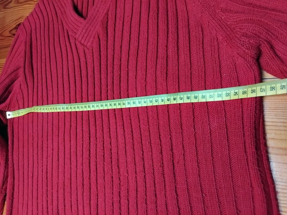 Sweter czerwony, rozm. M