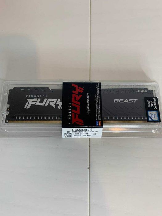 Оперативна память DDR4 16GB 3200 MHz Kingston