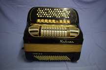 Acordeao hohner Riveira III 3 Voz 96 Baixos, N .194