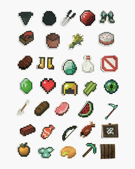 Стікерпак Minecraft #2