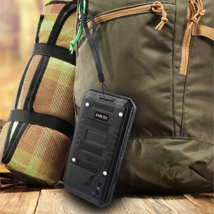 Pancerne etui z osłoną ekranu PET do iPhone XS Max