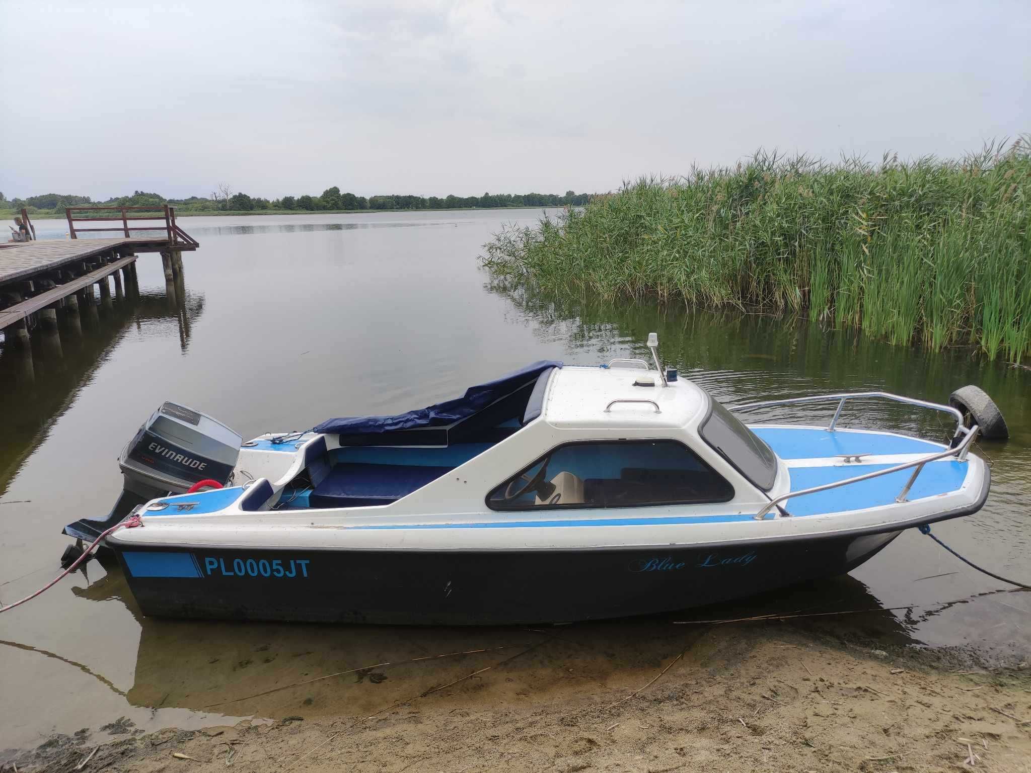 Łódz Motorowa Rybitwa 60 koni Evinrude