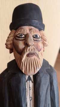 Figurka drewniana Żyda