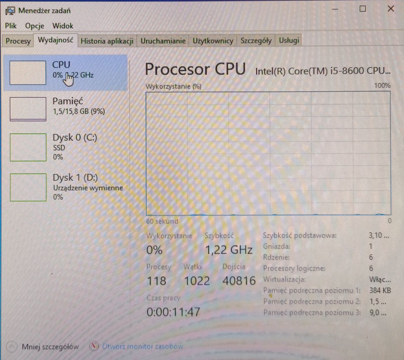 Komputer stacjonarny Fujitsu Esprimo P558 i5