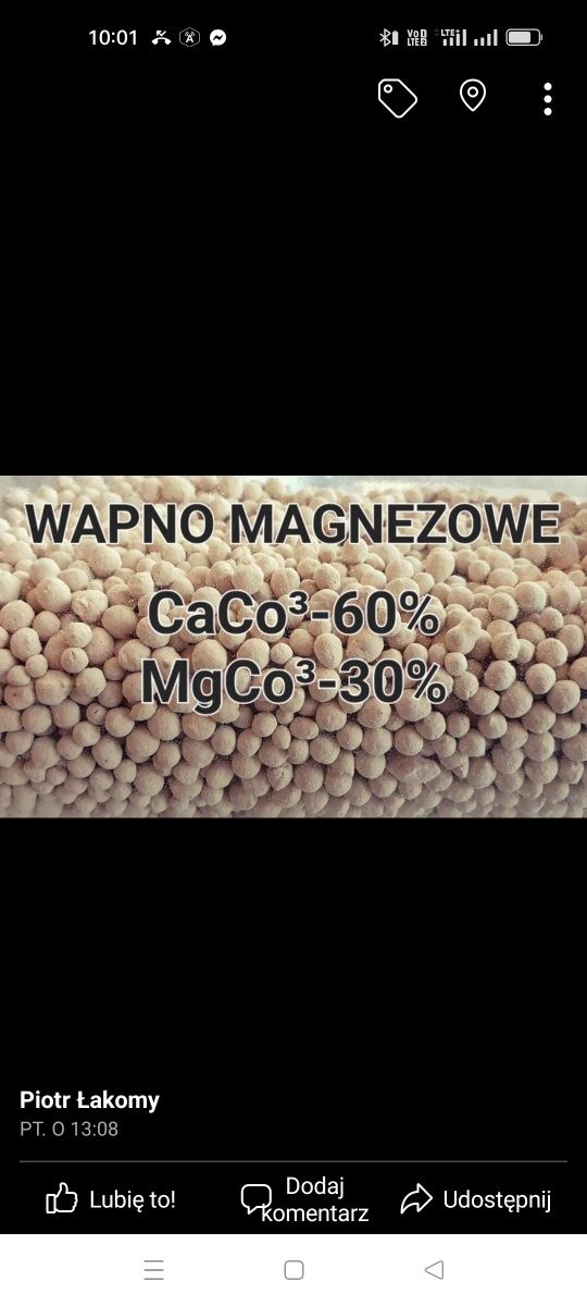Wapno granulowane