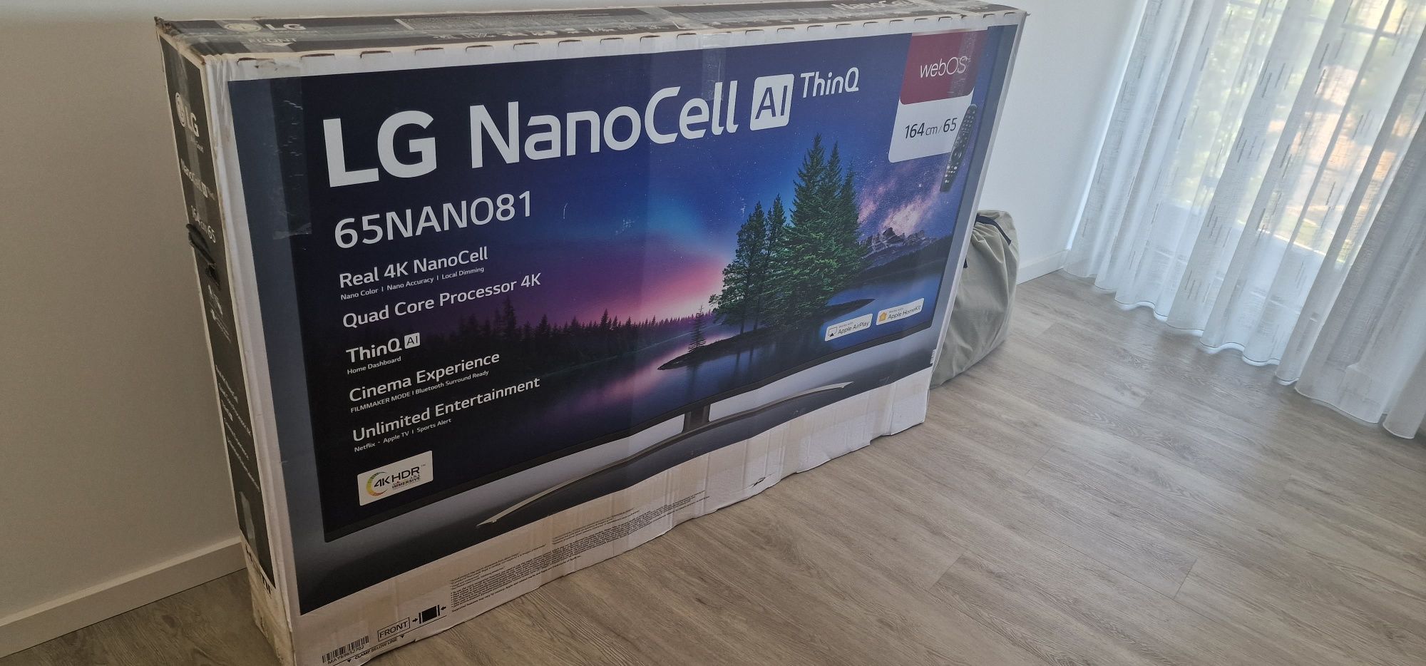 Televisão 65" NanoCell