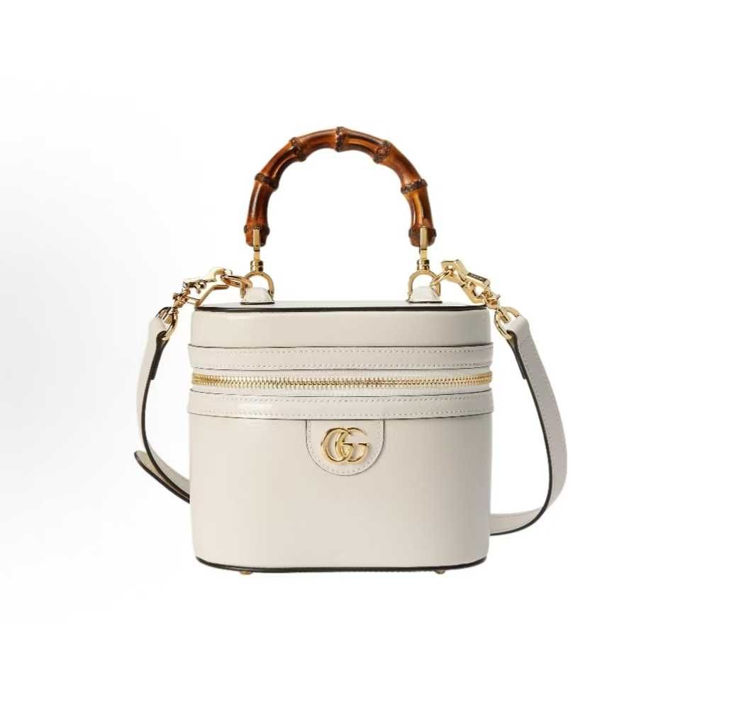 GUCCI Mini torba bambusowa na ramię