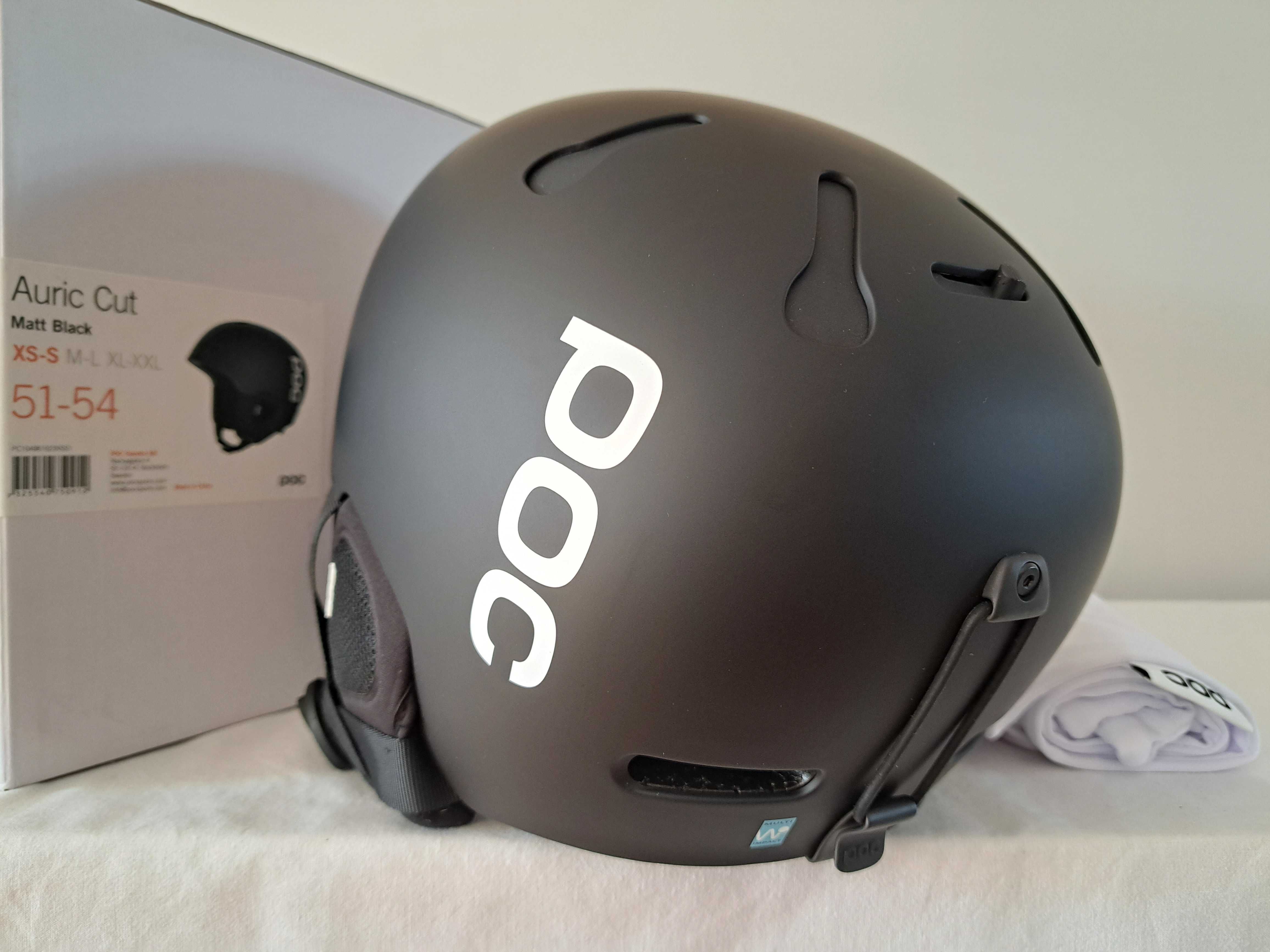 Kask narciarski POC Auric Cut Matt Black XS/S 51-54cm