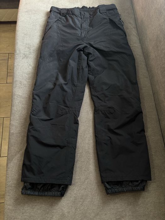 Spodnie narciarskie Thinsulate, rozmiar L – czarne, bardzo ciepłe!