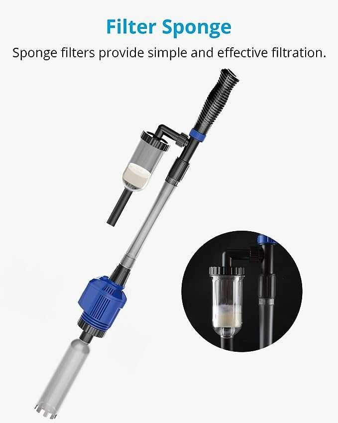Uszkodzony Automatyczny odkurzacz do akwarium NICREW 3 w 1 / 1267