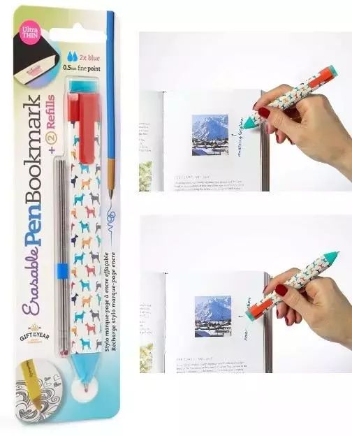 Pen Boomkark zakładka długopis - Psy + wkłady. Thinking Gifts
