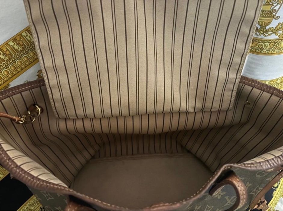 Mala Louis Vuitton Neverfull MM Monograma Original