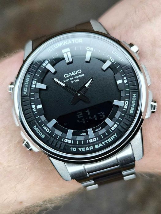 Годинник Casio AMW-880D-1A Оригінал Гарантія Часы Касио