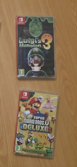 Mario luigi 3 e Mario deluxe switch