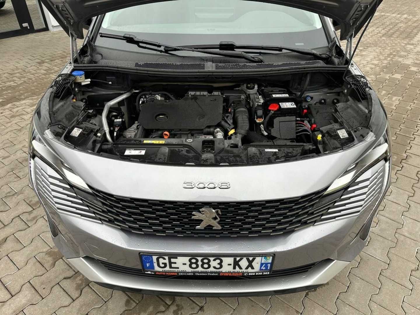 Бампер Peugeot 3008 2 рестайлинг разборка Пежо 3008 рест