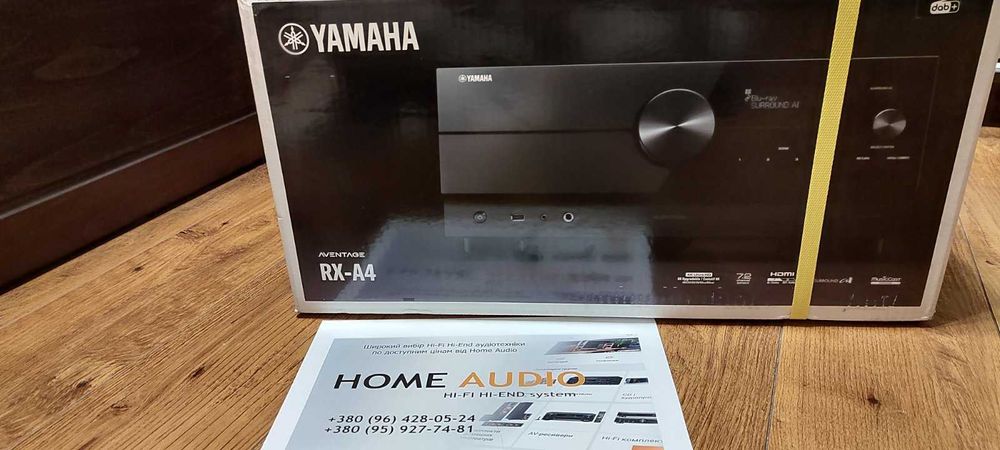 AV-ресивер Yamaha RX-V4A В наявності(RX-V6A/RX-A2A/RX-A4A/RX-A6A)