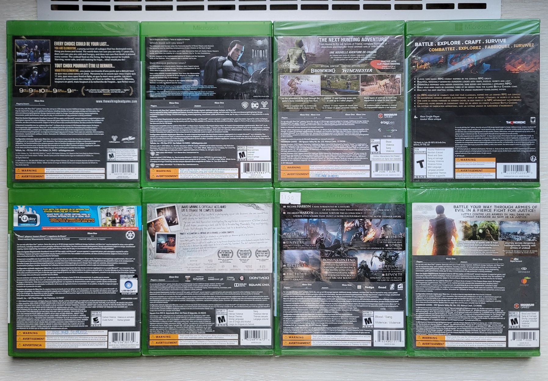 Игры XBOX One/Series X.  STEEP, Batman, Titanfall, Thief, Call of Duty
