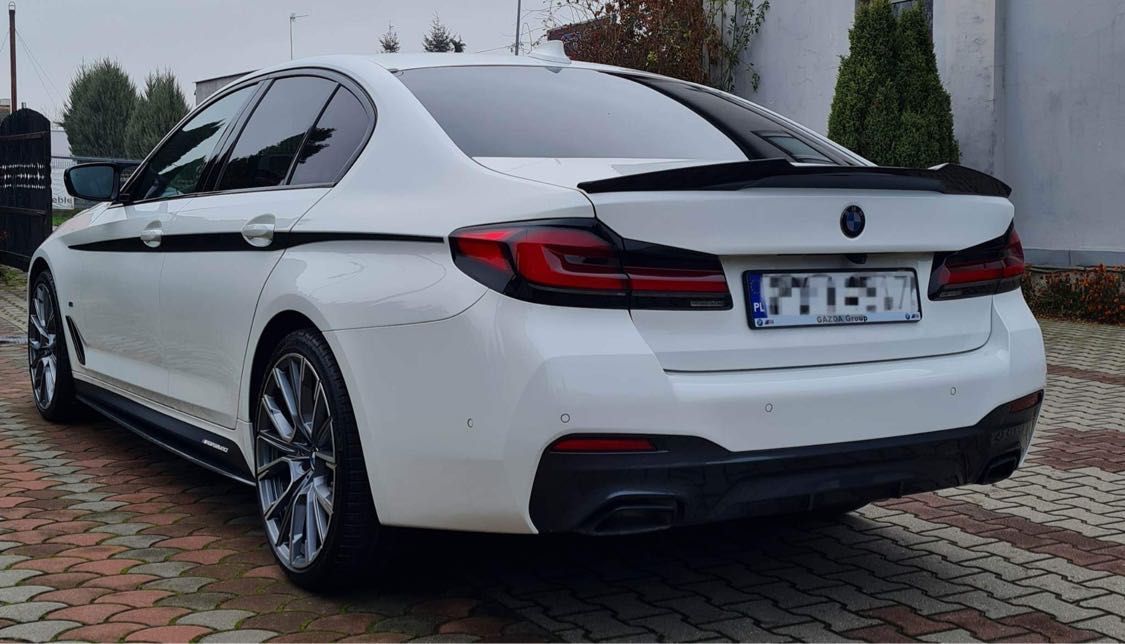 Spoiler lotka Spojler M4 Style BMW G30 F90 CZARNY POŁYSK / CARBON