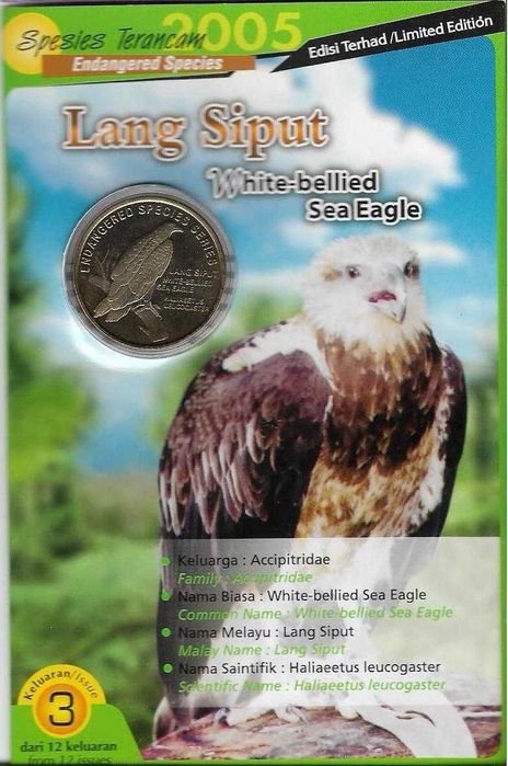 Malásia - - - "Espécies Animais Ameaçadas" - - - - - Moedas