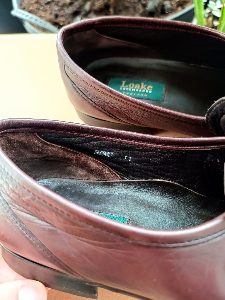 Чоловічі мокасини лофери Loake 46р