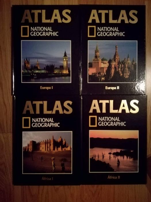 Conjunto Atlas National Geographic