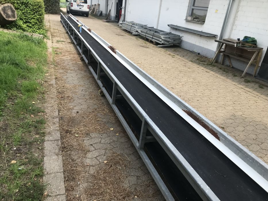 Taśmociąg ok. 17m ocenkowany podajnik taśmowy