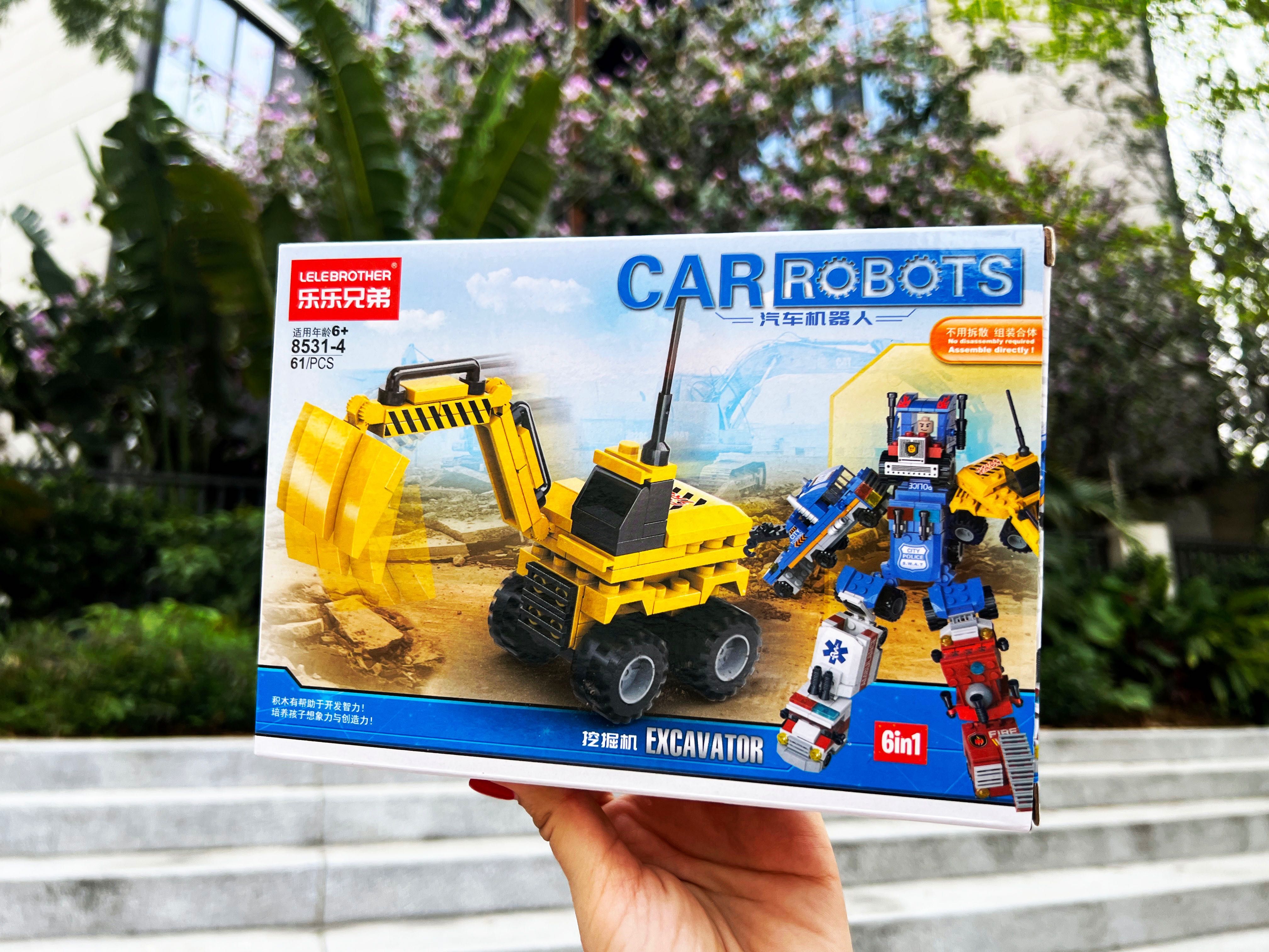 “Car Robots” Конструктор- Машинка