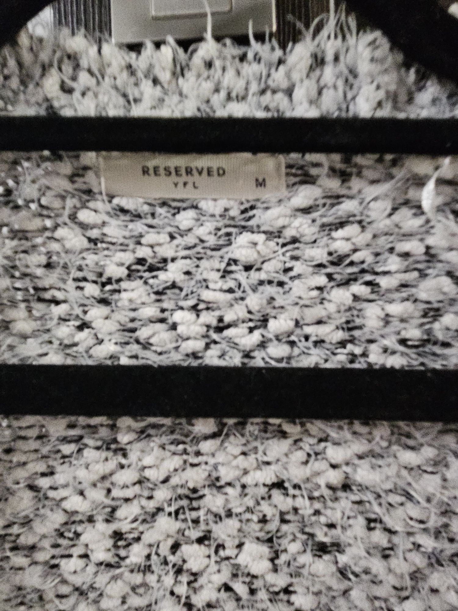 Długi sweter rozpinany Reserved r. 38 r. M jak nowy
