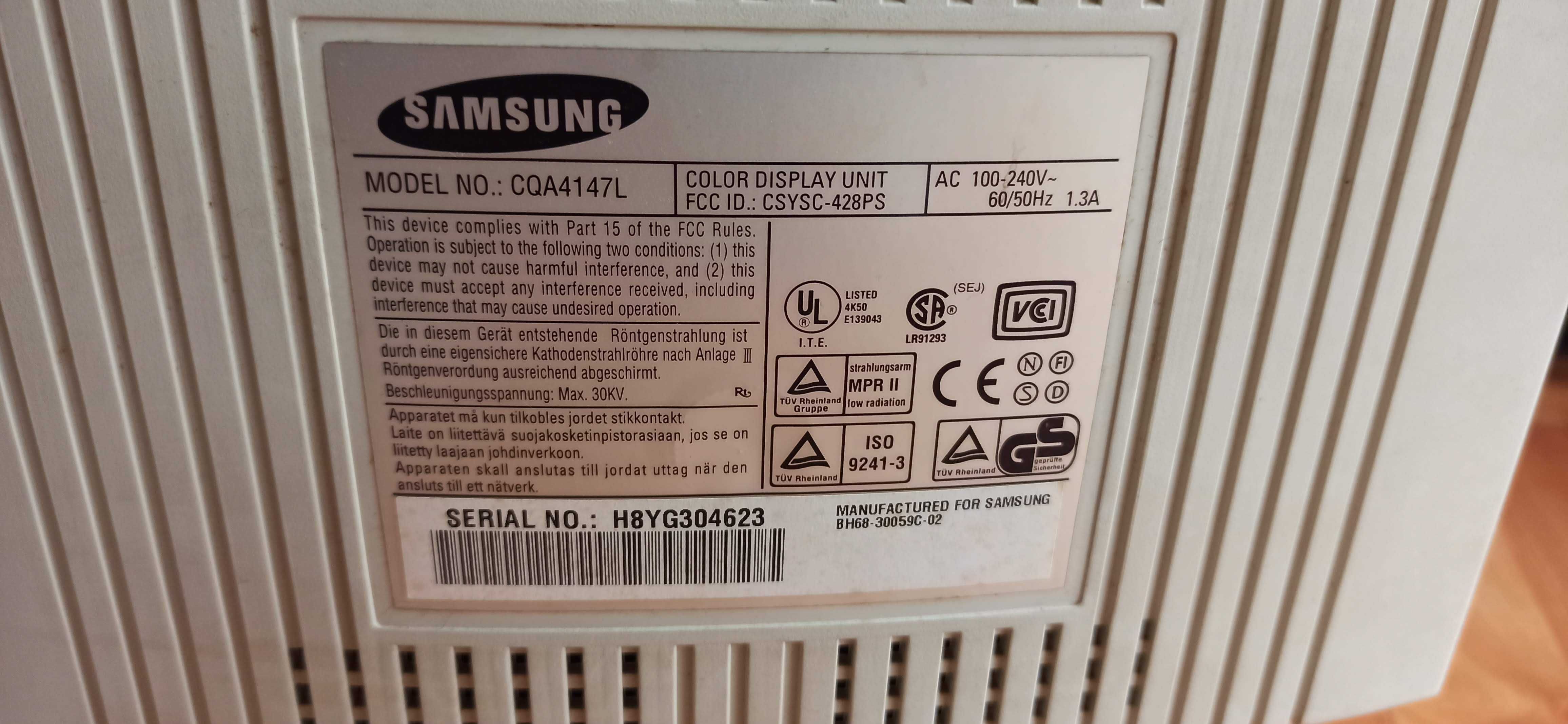 Monitor SRT Samsung