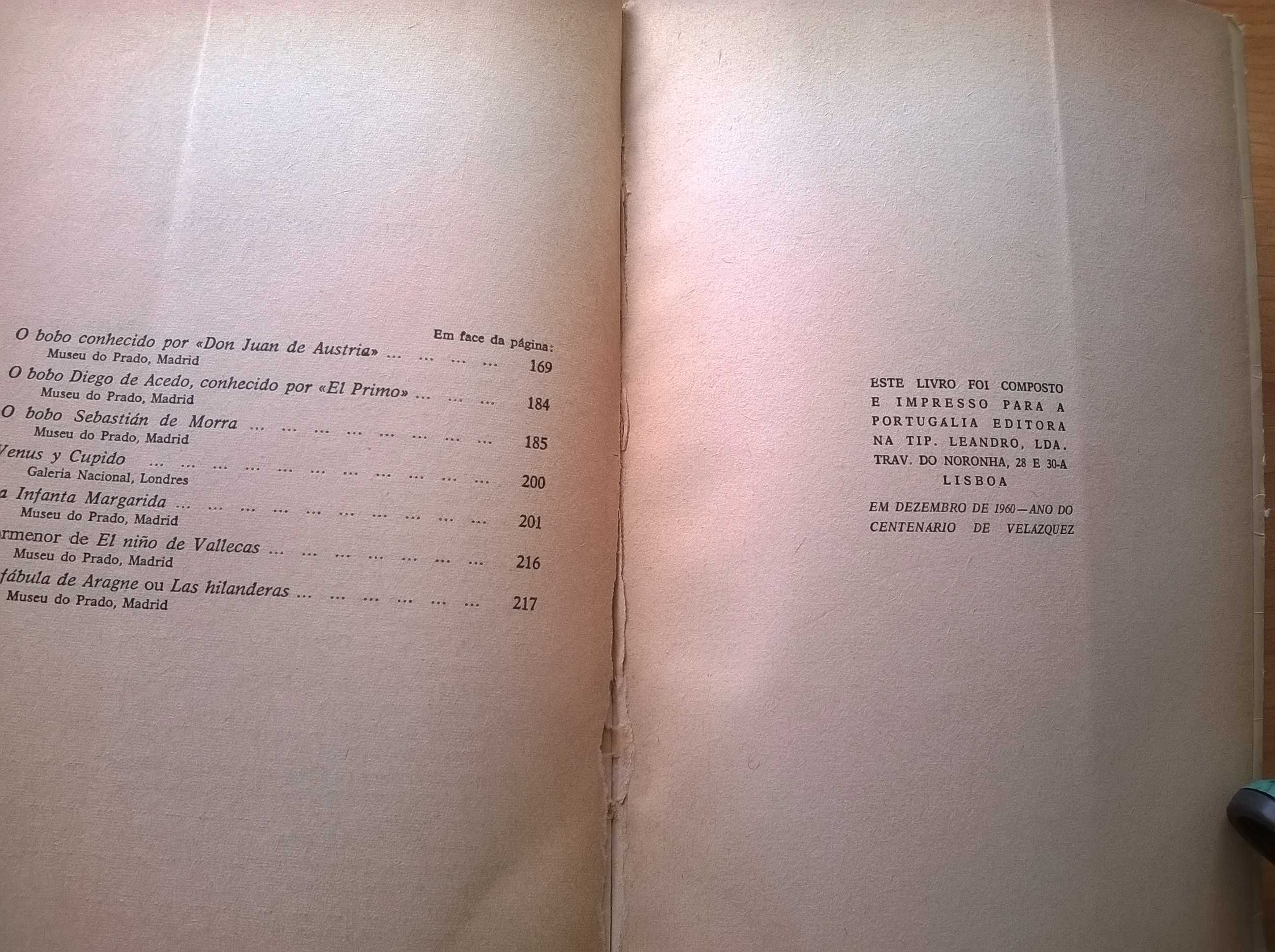 "Velásquez" (1.ª ed. 'autografado') - Jaime Brasil
