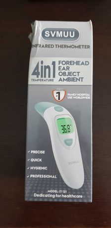 Bezdotykowy termometr na podczerwień do ucha i czoła SVMUU IT-121