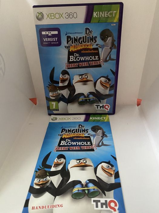 Gra The Penguins of Madagascar kinect Pingwiny z Madagaskaru Xbox 360