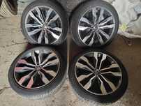 Oryginalne koła Tiguan R 5x112 255/40 20cali opony Pirelli
