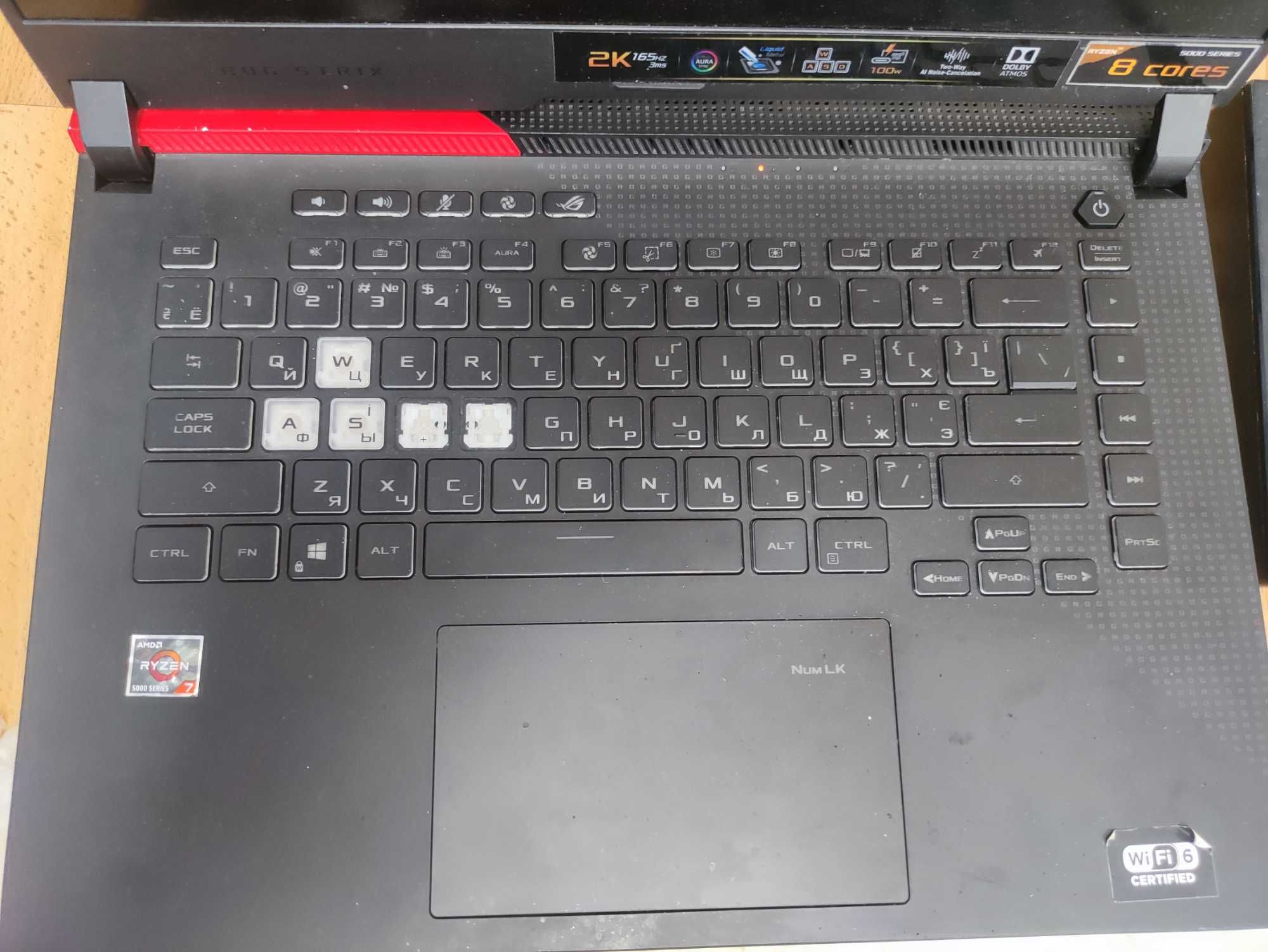 Игровой ноутбук Asus Rog Strix G513Q / 15.6"