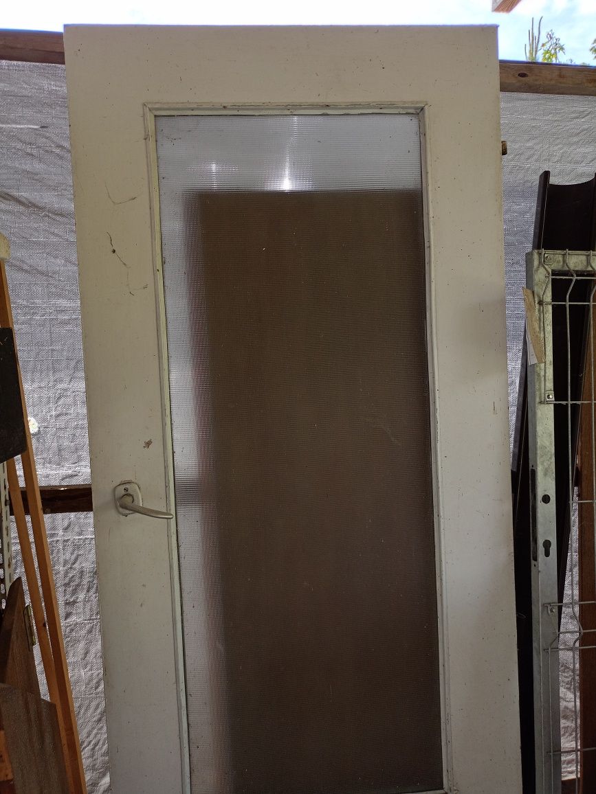 Drzwi używane, szerokość 80cm.