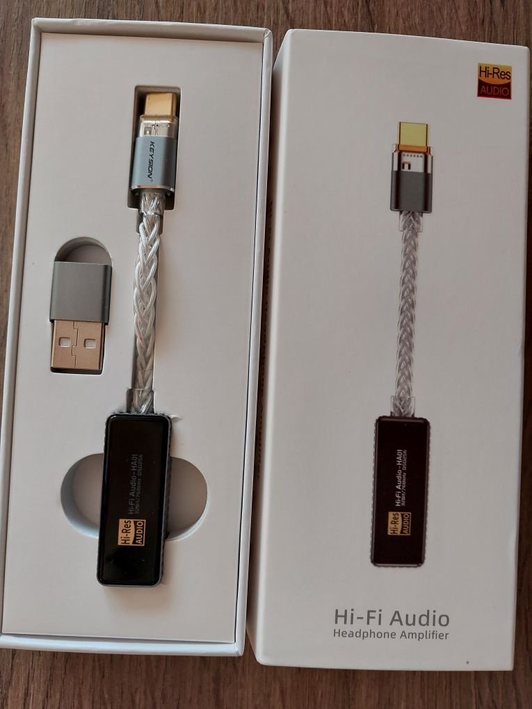 DAC Wzmacniacz Słuchawkowy DSD Native Keyson CS43198 + CT7601 | HiFi